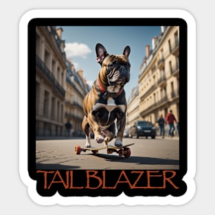 Trailblazer French Bull Dog Sticker